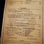 The Lion menu