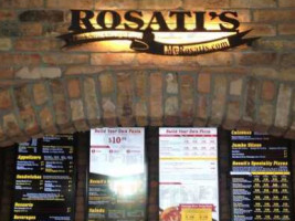 Rosati's menu