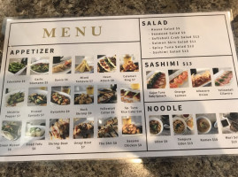 Maru Sushi menu