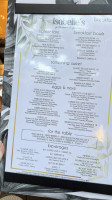 Isabelle's Grill Room And Garden menu