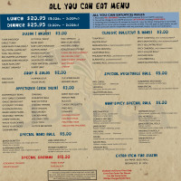 Jjangalv menu