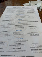 Madfish Grill menu