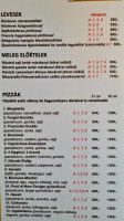 Via D'oro Etterem Es Pizzeria Szicilia Etelfutar menu