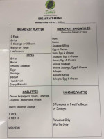 Zatie's Southern Cuisine menu