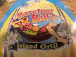 Barefoot Bill's Island Grill food