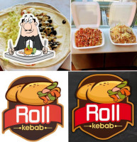 Rollwrap Kebab food