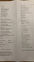 Niche Restaurant menu