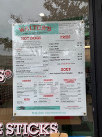 Walter's Hot Dogs menu