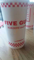 Five Guys Famous Hamburgers & Fries food