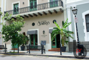 Cafe Cuatro Sombras outside