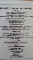 Pierpoint Grill menu