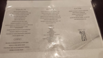 Los Abarrotes menu