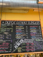 Depot Street Burgers food