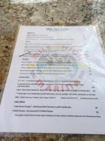 Mile High Marina Grill menu