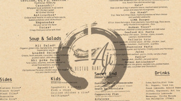 Aji menu