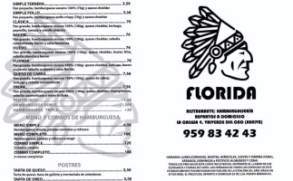 Florida menu