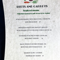 Beets And Carrots menu