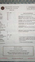 Southern Touch Bakery, Coffee Shop Cafe menu