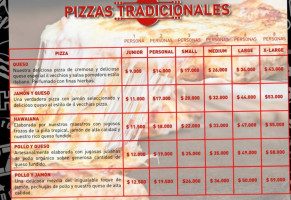 Il Vecchio's Pizza menu