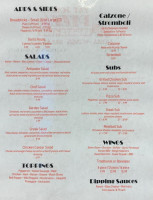 Fat John's Pizza menu