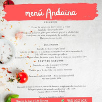 Andaina Cafe food