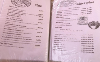 Pizzeria Riva menu