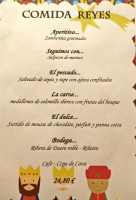 Villa Del Obispo Villaquilambre menu