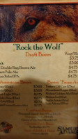 White Wolf Inn menu