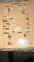 Los Osunas menu