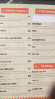 Jalapeños Tacos And More menu