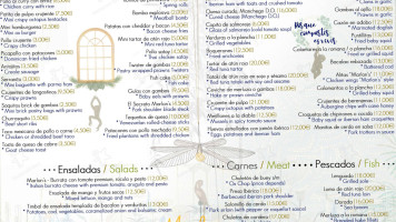 Gastrobar Marlons menu