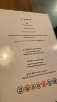 La Taula De Yoon Valencia menu