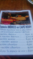 Roxy menu