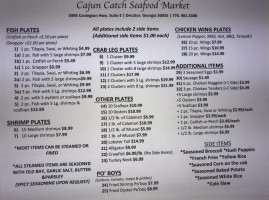 Cajun Catch Seafood food