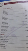 Meson Onate menu