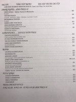 The 606 Featuring Walkabout Creek And The Quays menu