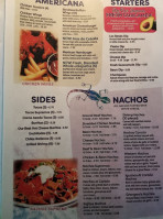 Anna's Mexican And Grill menu