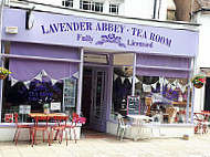 Lavender Abbey Tea Room inside