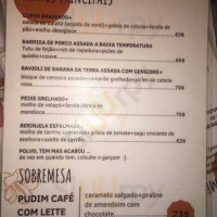 Jacarandá Da Bahia menu