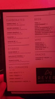 Revery VR Bar menu
