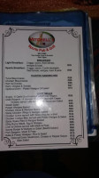 Mitchell's Pub Grill menu