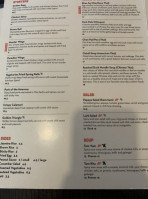 Ben Thai Cafe menu