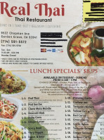 Real Thai Food food