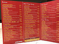 Santoor Indian menu