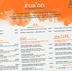 Fusion menu