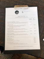 Alit Wines menu