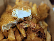 The Chippy Fish Grill food