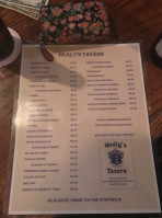 Healy's Tavern food