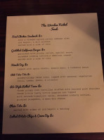 Wooden Nickel menu