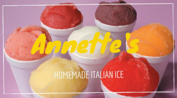 Annette's Italian Ice food